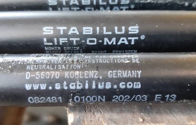 PISTONE STABILUS LIFT O MAT mod.082481 0100N 202.03 E13 - NUOVO